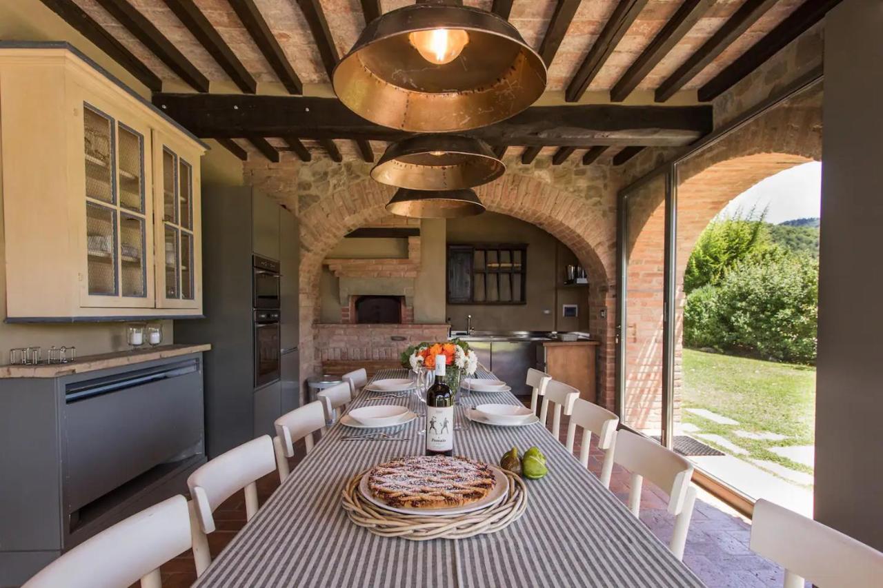 Villa Mandorlo - Pomaio Wines & Hospitality Arezzo Buitenkant foto